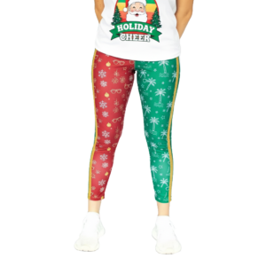 Cropped leggings xmas