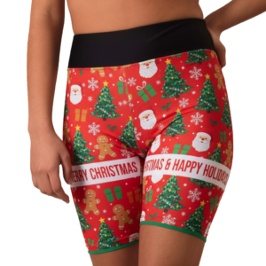 Cycling shorts female xmas