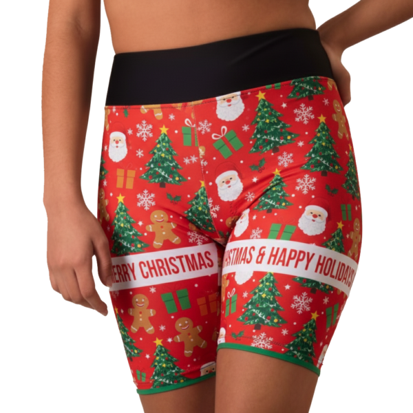 Cycling shorts female xmas