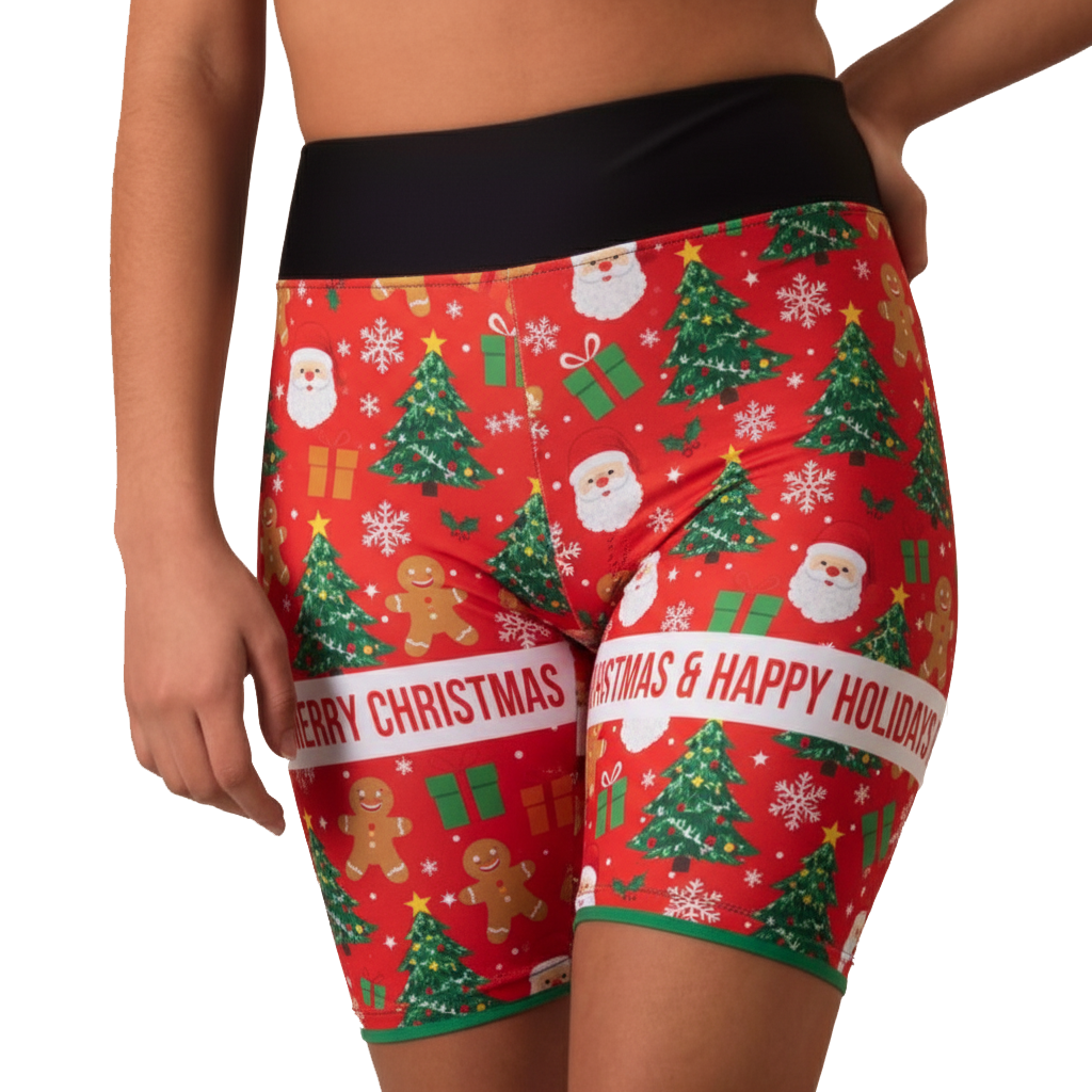 Cycling shorts female xmas
